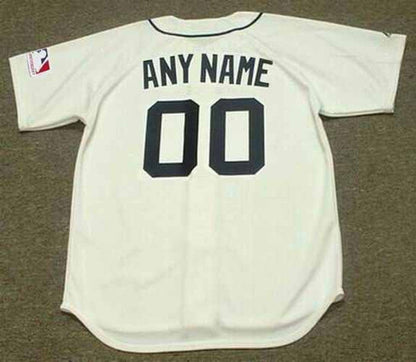 Detroit Tigers Name Number MLB jersey front view