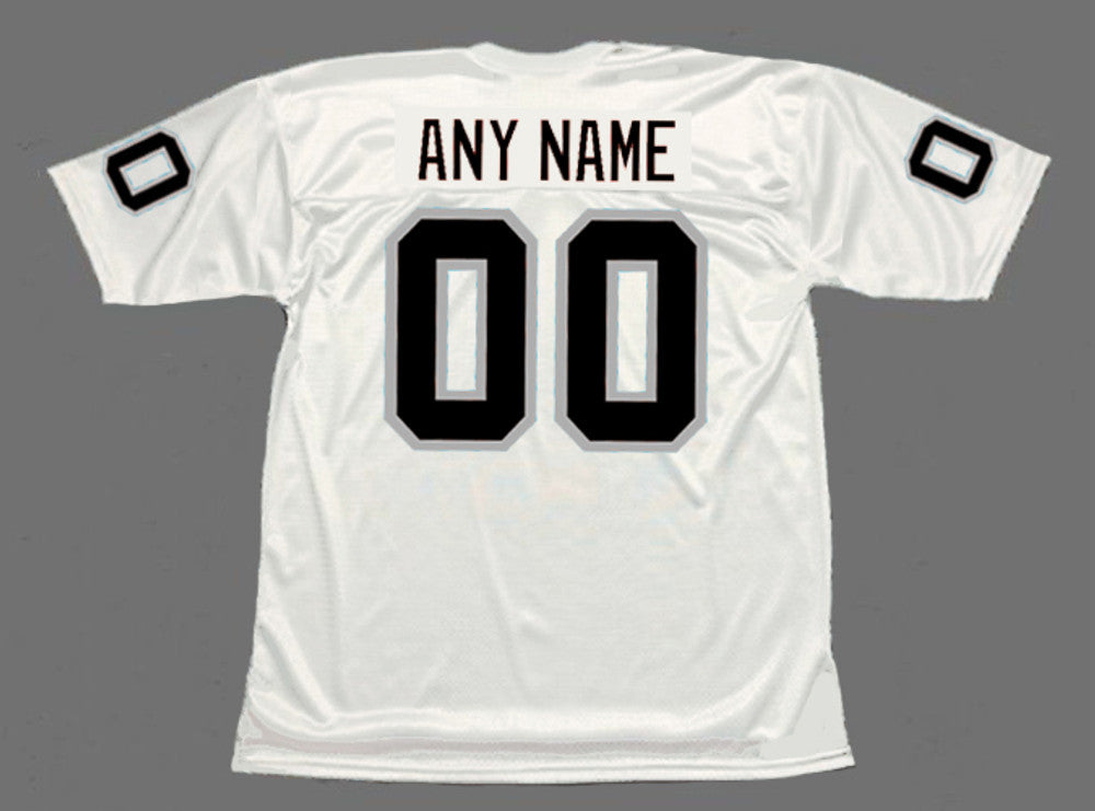 Los Angeles Raiders 1980S Away Throwback Nfl Jersey Custom Name Number jersey front view