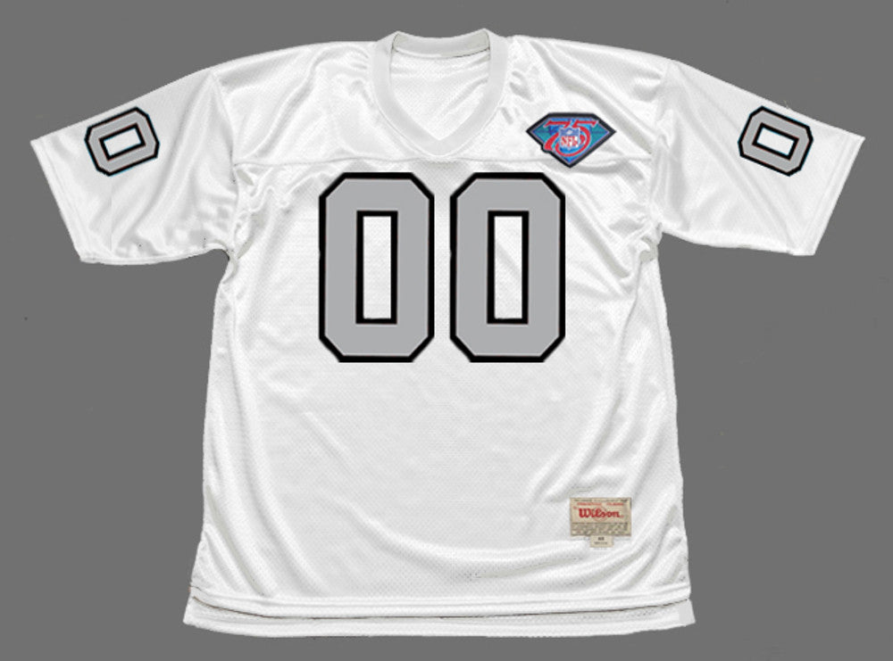 Los Angeles Raiders 1994 Away Throwback Nfl Jersey Custom Name Number jersey front view