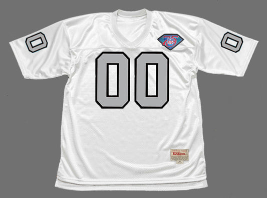 Los Angeles Raiders 1994 Away Throwback Nfl Jersey Custom Name Number jersey front view