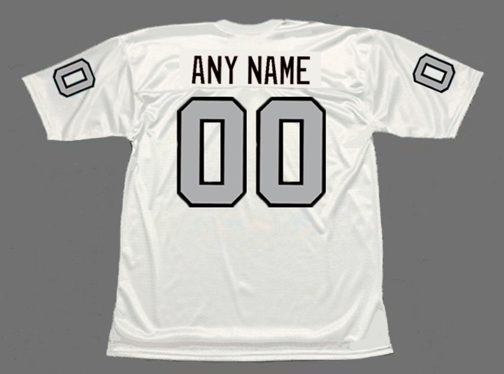 Los Angeles Raiders 1994 Away Throwback Nfl Jersey Custom Name Number jersey front view