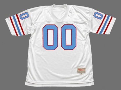 Houston Oilers 1980s Name Number NFL jersey front view