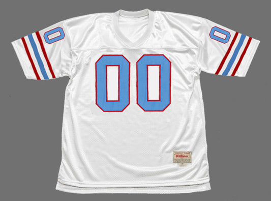 Houston Oilers 1980s Name Number NFL jersey front view