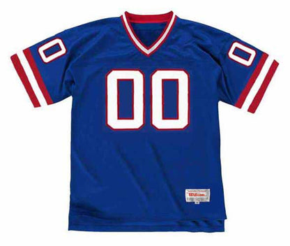 New York Giants 1980s Name Number NFL jersey front view
