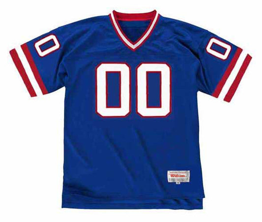 New York Giants 1980s Name Number NFL jersey front view