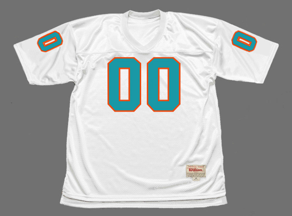 Miami Dolphins 1970s Name Number NFL jersey front view