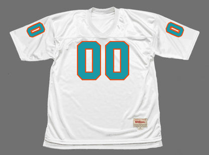 Miami Dolphins 1970s Name Number NFL jersey front view