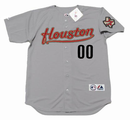 Houston Astros Name Number MLB jersey front view