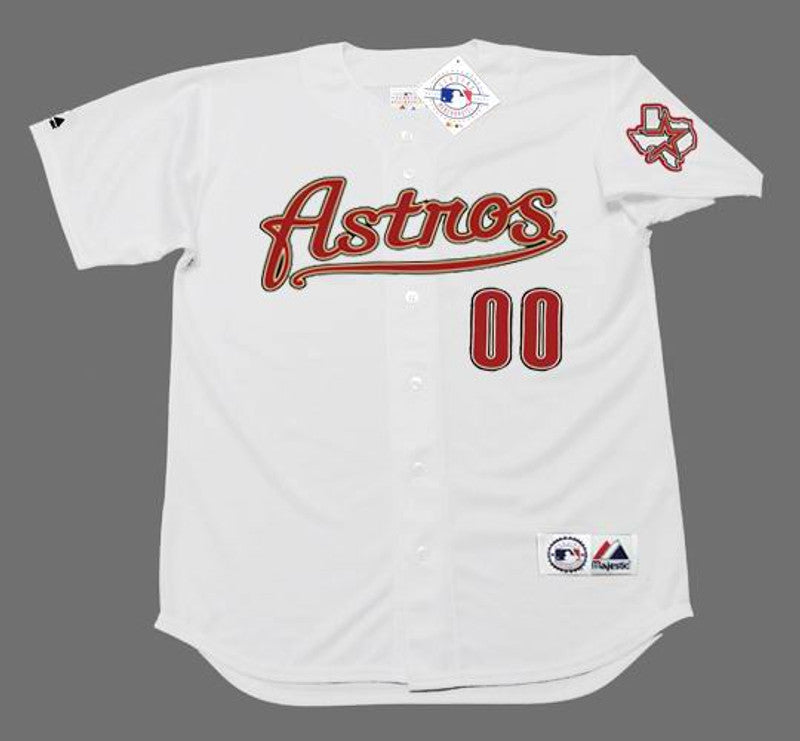 Houston Astros Name Number MLB jersey front view