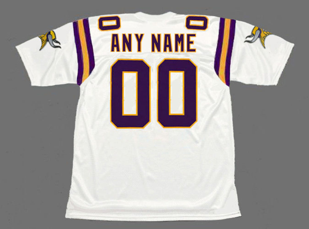 Minnesota Vikings 1990s Name Number NFL jersey front view