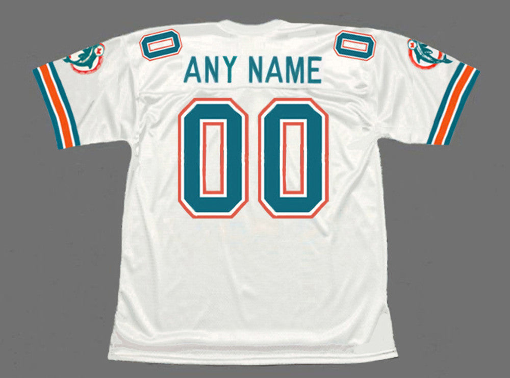 Miami Dolphins 1980s Name Number NFL jersey front view