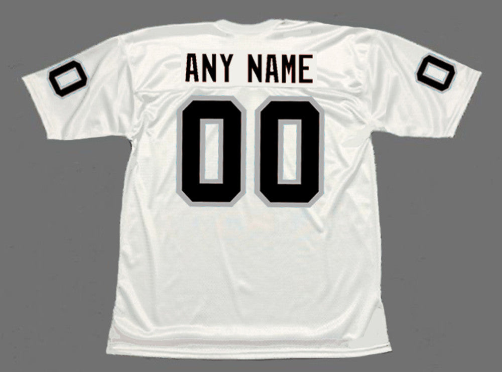 Oakland Raiders 1970s Name Number NFL jersey front view