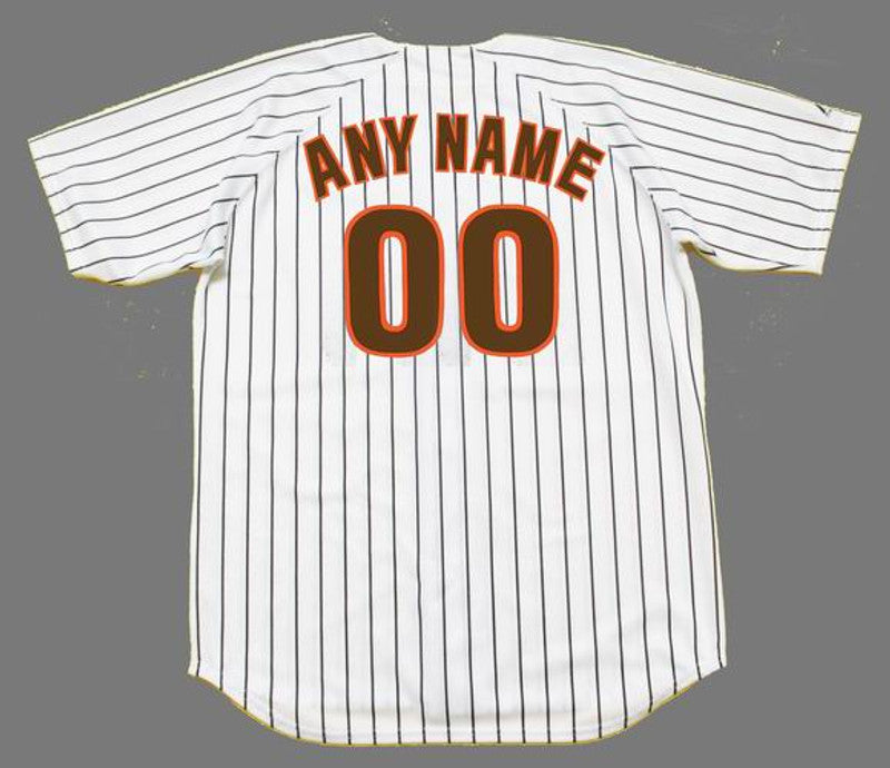 San Diego Padres 1980s Cooperstown Name Number MLB jersey front view