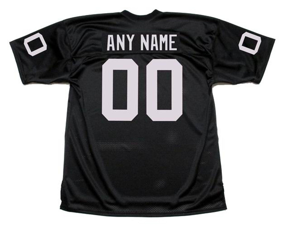 Oakland Raiders 1970s Name Number NFL jersey front view