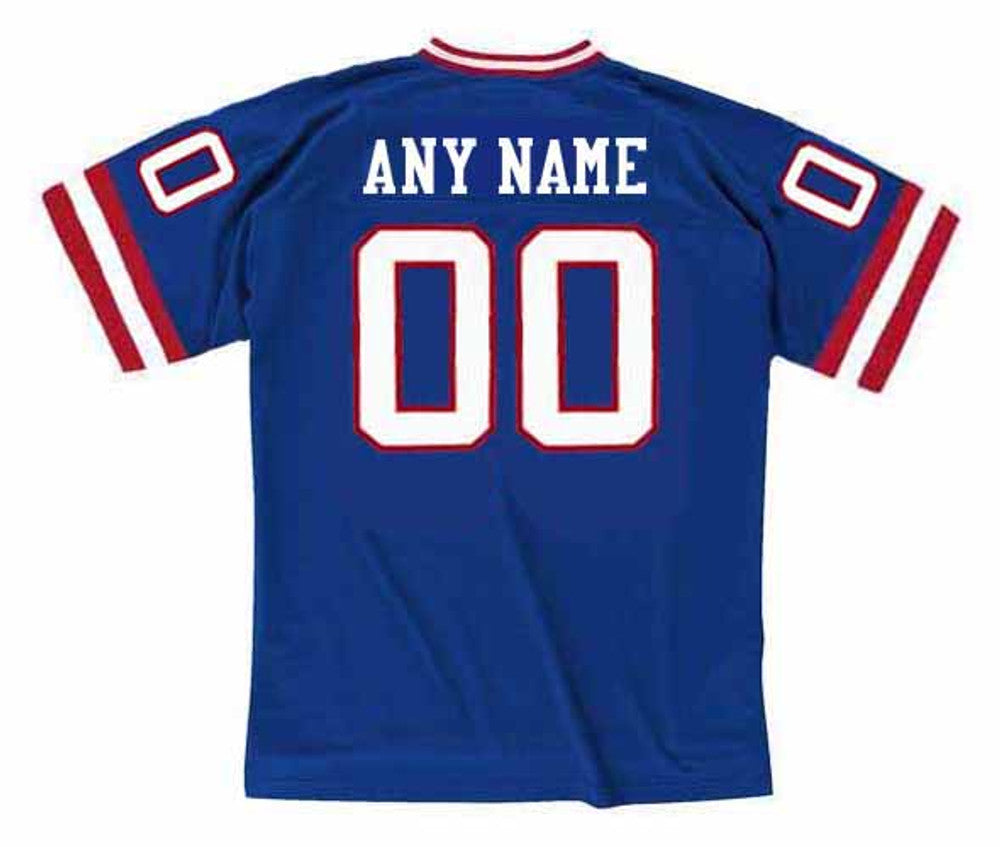 New York Giants 1980s Name Number NFL jersey front view