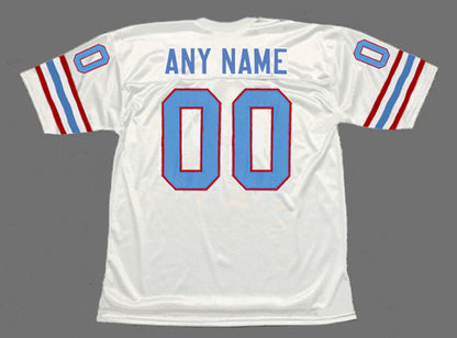 Houston Oilers 1980s Name Number NFL jersey front view