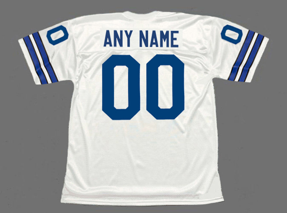 Dallas Cowboys 1970s Name Number NFL jersey front view