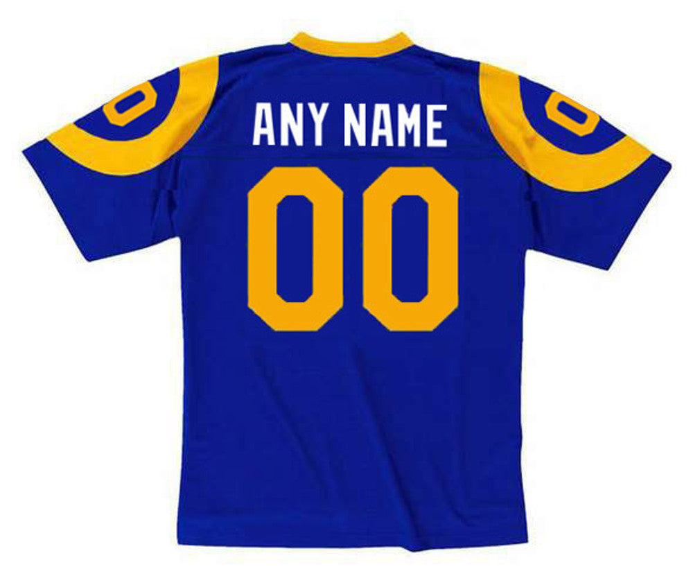 Los Angeles Rams 1980s Name Number NFL jersey front view