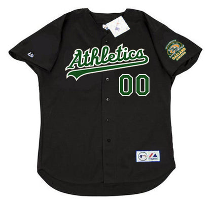 Oakland Athletics Name Number MLB jersey front view