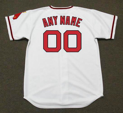 California Angels 1970S Cooperstown Home Custom Name Number Stitched Jersey jersey front view