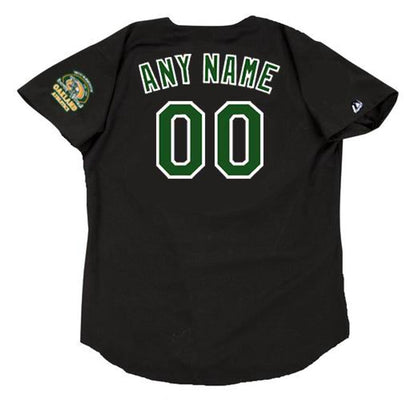 Oakland Athletics Name Number MLB jersey front view