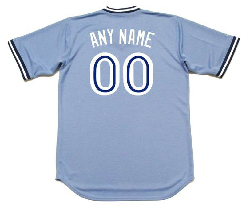 Toronto Blue Jays 1980s Cooperstown Name Number MLB jersey front view
