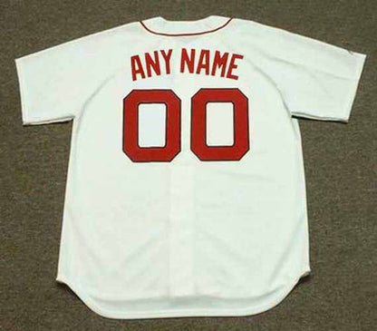 Boston Strongred Sox 2013 Throwback Custom Name Number Stitched Jersey jersey front view