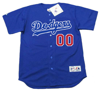 Los Angeles Dodgers Name Number MLB jersey front view