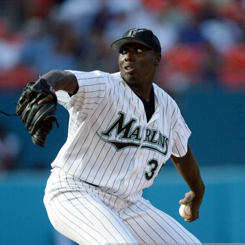 Florida Marlins 2000s Name Number MLB jersey front view