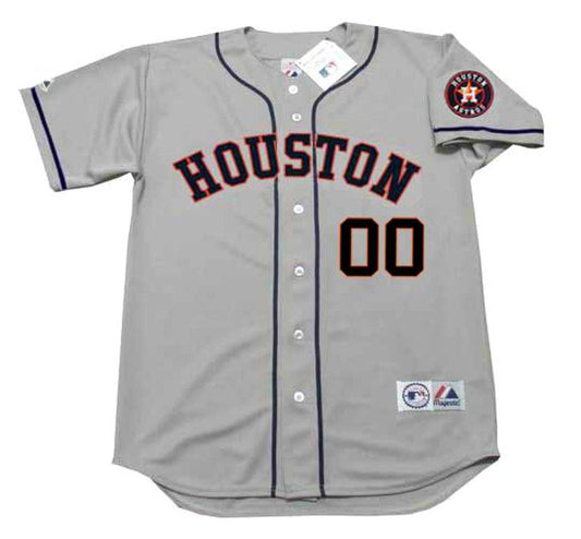 Houston Astros Name Number MLB jersey front view
