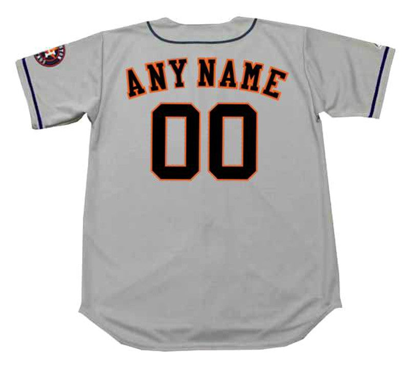 Houston Astros Name Number MLB jersey front view