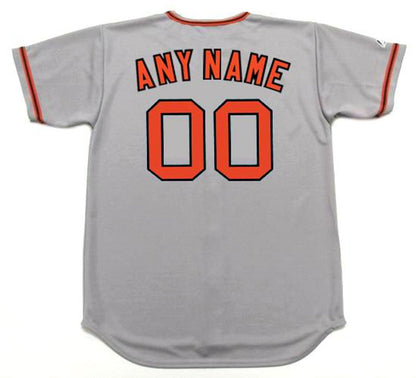San Francisco Giants 1970s Cooperstown Name Number MLB jersey front view