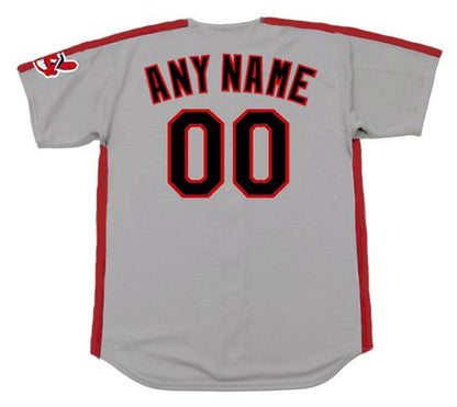 Cleveland Indians 1990s Name Number MLB jersey front view