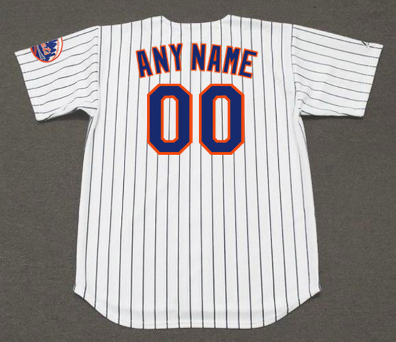 New York Mets 1970s Name Number MLB jersey front view