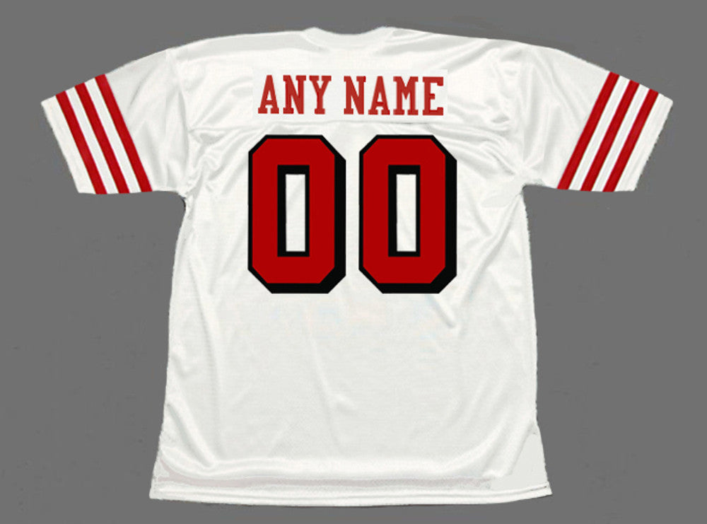 San Francisco 49ers Name Number NFL jersey front view