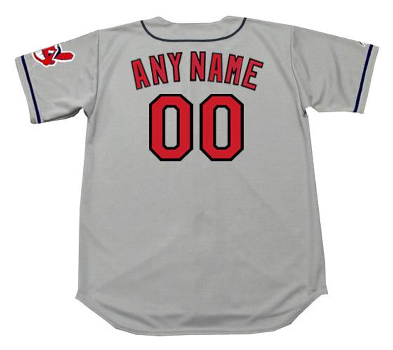 Cleveland Indians 1990s Name Number MLB jersey front view