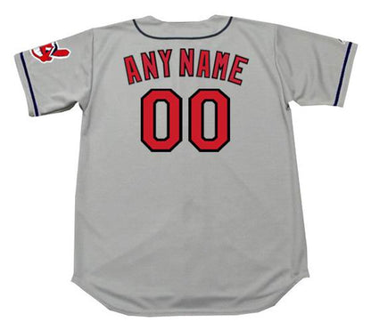 Cleveland Indians 1990s Name Number MLB jersey front view
