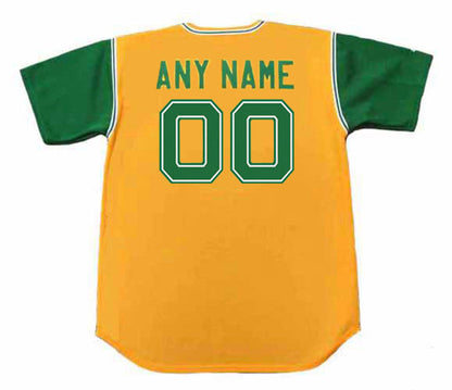 Oakland Athletics Cooperstown Name Number MLB jersey front view