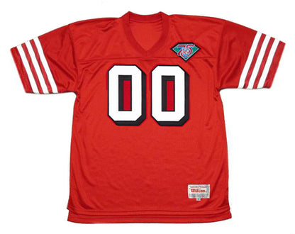 San Francisco 49ers Name Number NFL jersey front view