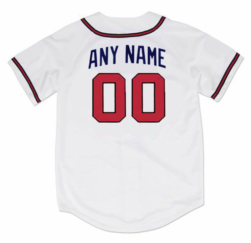 Atlanta Braves 1990s MLB jersey front view