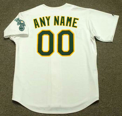 Oakland Athletics 2000s Name Number MLB jersey front view