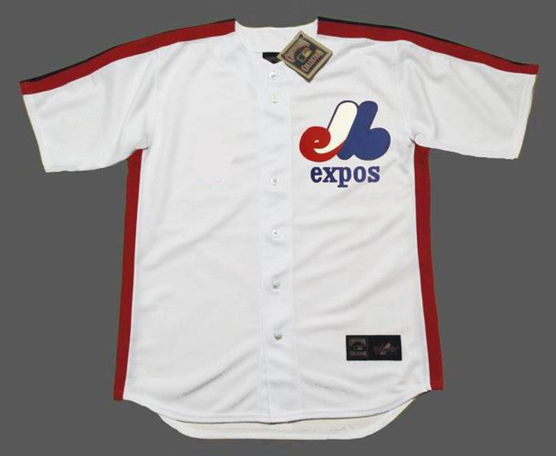 Montreal Expos 1980s Cooperstown MLB jersey front view