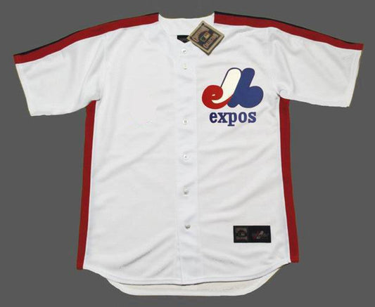 Montreal Expos 1980s Cooperstown MLB jersey front view