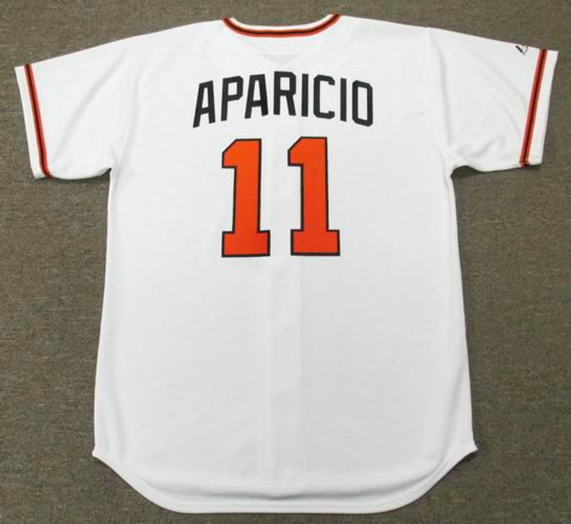 Baltimore Orioles Luis Aparicio Cooperstown MLB jersey front view