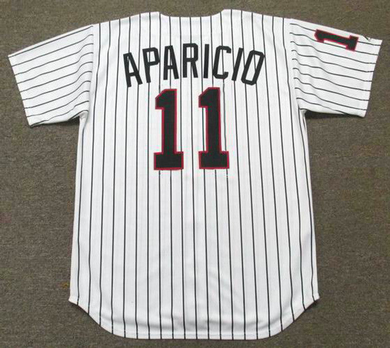 Chicago White Sox Luis Aparicio 1960s MLB jersey front view