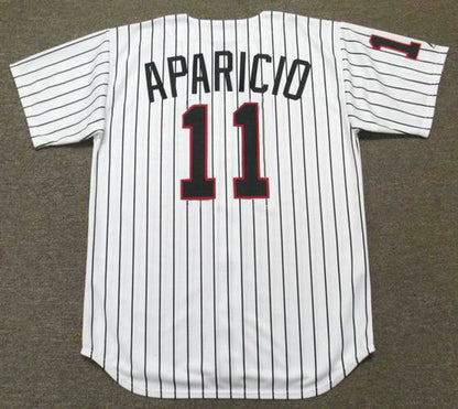 Chicago White Sox Luis Aparicio 1960s MLB jersey front view