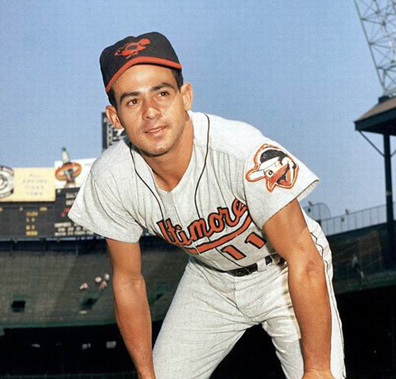 Baltimore Orioles Luis Aparicio Cooperstown MLB jersey front view