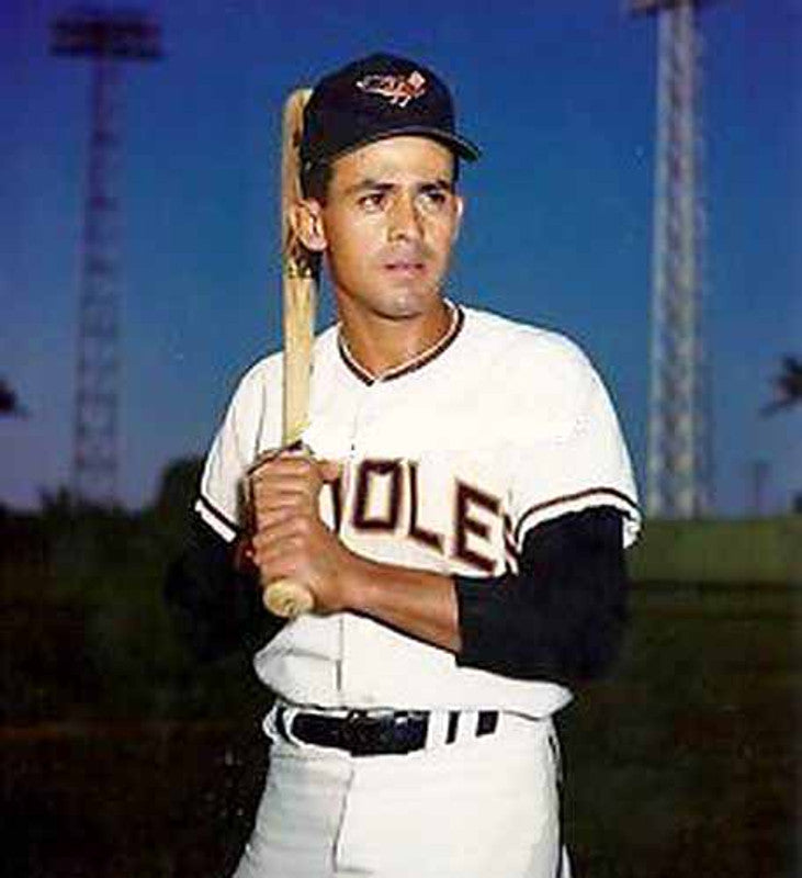 Baltimore Orioles Luis Aparicio Cooperstown MLB jersey front view