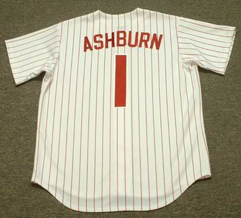 Philadelphia Phillies Richie Ashburn 1950s MLB jersey front view