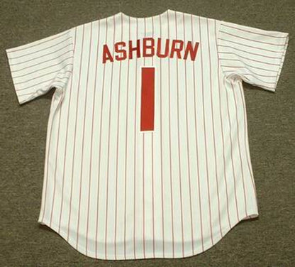 Philadelphia Phillies Richie Ashburn 1950s MLB jersey front view